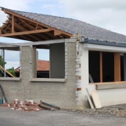 Extension de maison avec chambre d'amis Cambrai